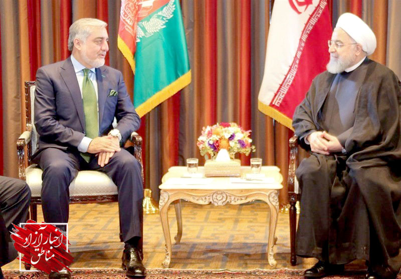 تاکید عبدالله و روحانی بر گسترش روابط افغانستان-ایران و افزایش فعالیت بندر چابهار