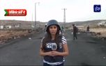 لحظه تیرخوردن خبرنگار در فلسطین +فیلم