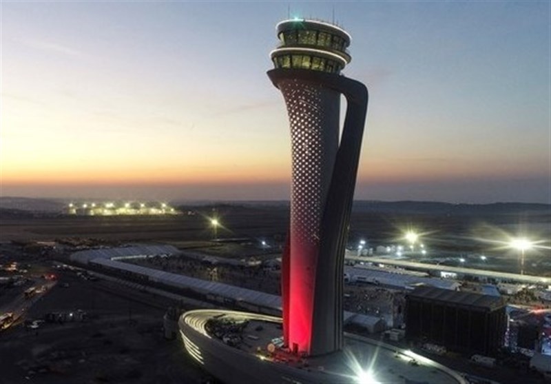 ظریف در مراسم افتتاح فرودگاه جدید استانبول شرکت کرد