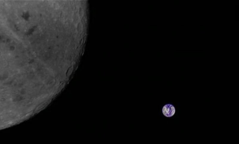 ماهواره چینی از نیمه پنهان ماه عکس گرفت +تصاویر