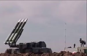شلیک سامانه موشکی سوم خرداد در رزمایش پدافند هوایی