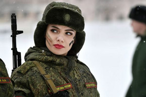 عکس های زیباترین سربازان زن کشورهای مختلف