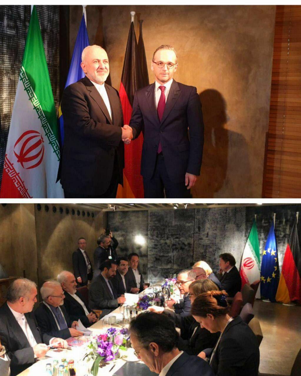 وزرای خارجه ایران و آلمان دیدار کردند +عکس