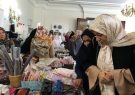 همسر ظریف در جشنواره غذا و صنایع دستی+عکس