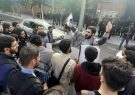 تجمع مقابل سفارت انگلستان در تهران+عکس